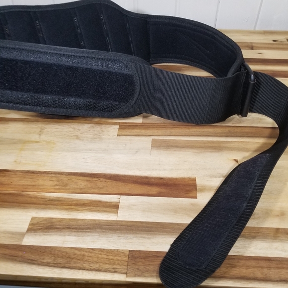 Nike Structured Training Lifting Belt 2.0 Weight Lifting Black Size Extra Large - Picture 5 of 9
